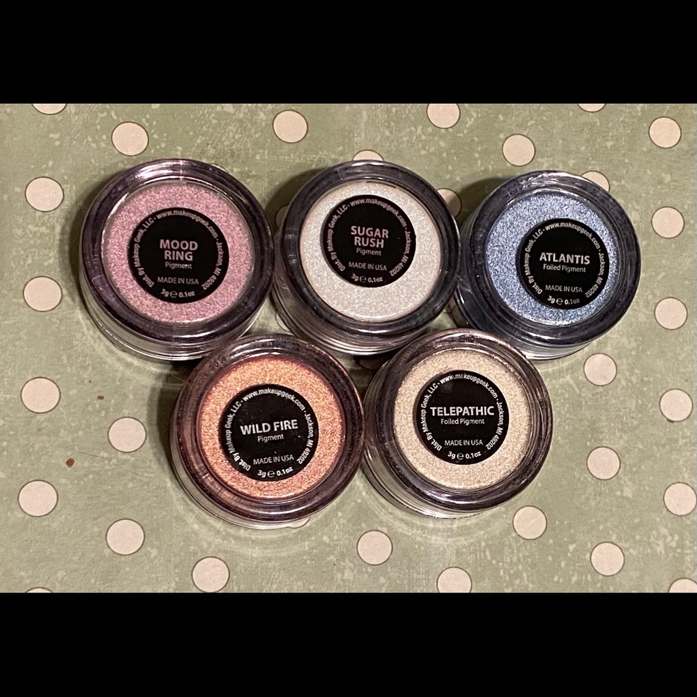 Makeup geek loose pigments set of 10